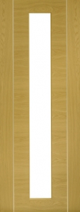 Forli Style Glazed Internal Oak Door (seconds) - Clearance